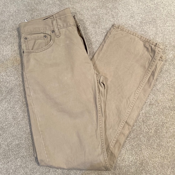 Levi's Other - Men's Levi's 514 Straight Light Tan Pants. Size 30x30
